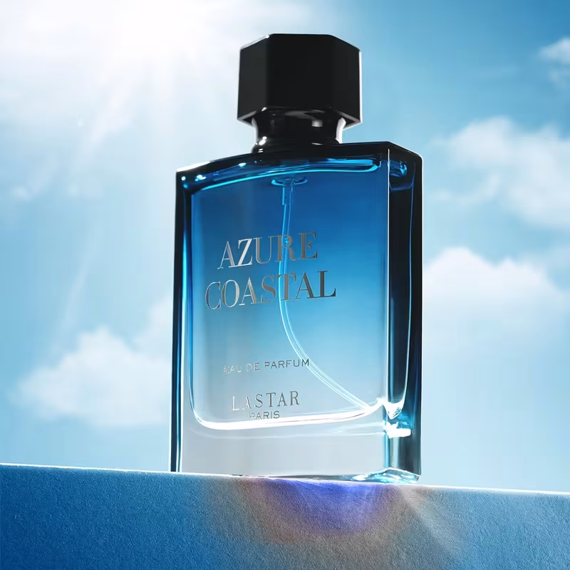 LASTAR Azure Coastal Eau De Parfum 50Ml Large Capacity, with a Long-Lasting Scent of Cedar & Patchouli