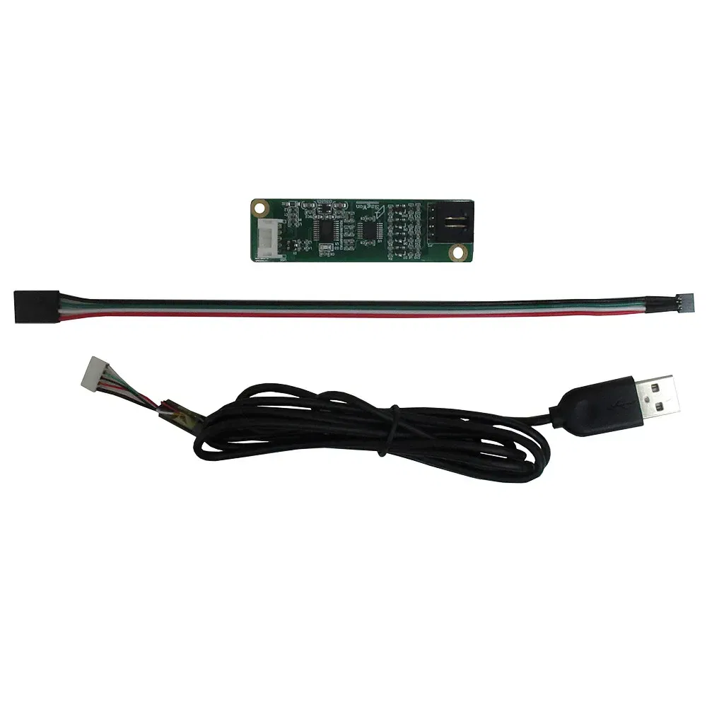 Color: Red - 3.5/4.3/5/6.2/7/8/9/10.1 Inch Raspberry Pi Industrial Equipment PC Car Resistance Digitizer Touch Screen Panel USB Driver Board