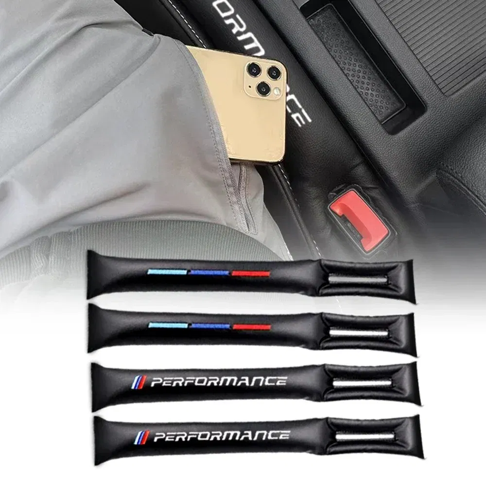 Color Name: WHITE - 2pcs Car seat cushion gap filling For BMW E46 E60 E90 E34 E39 E53 E87 M3 M5 E91 F30 F10 F20 F21 G20 F34 G30 E70 E30 X1 X3 X5 X6