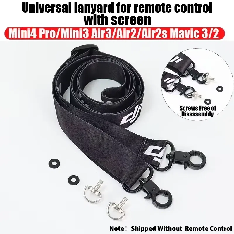 Color: Light Grey, Bundle: Bundle 1 - Lanyard for DJI RC & RC 2 & RC Pro Controller, DJI Mini 4 Pro Lanyard RC Neck Strap, Compatible with DJI Mini 3 Pro/Mavic 3/Air2