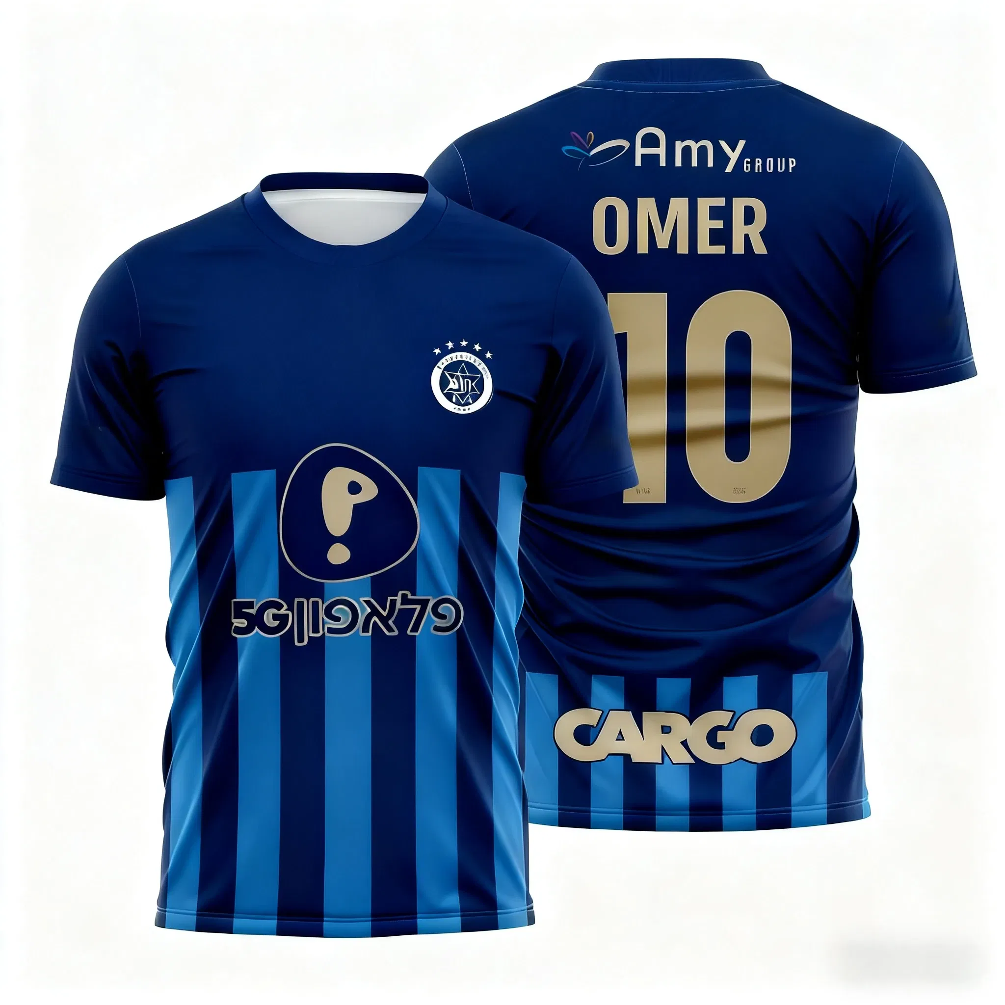 Color: green, Size: 3M - The Latest Breathable Men's and Women's T-shirts for The Daily Training of Maccabi Tel Aviv Football Club in 2026