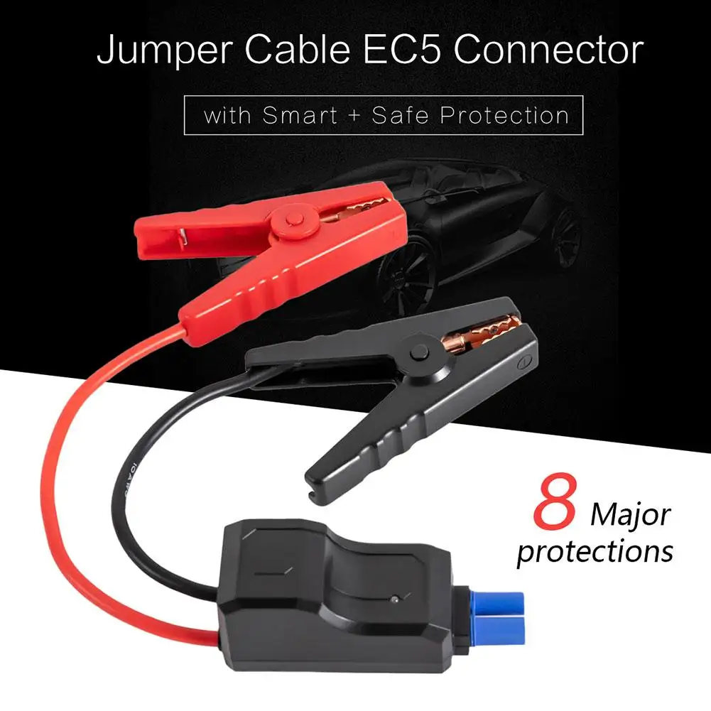 Jump Starter Alligator Clip For Car Trucks Emergency Battery Jump Cable Clamps With EC5 Plug Connector Car Accessories