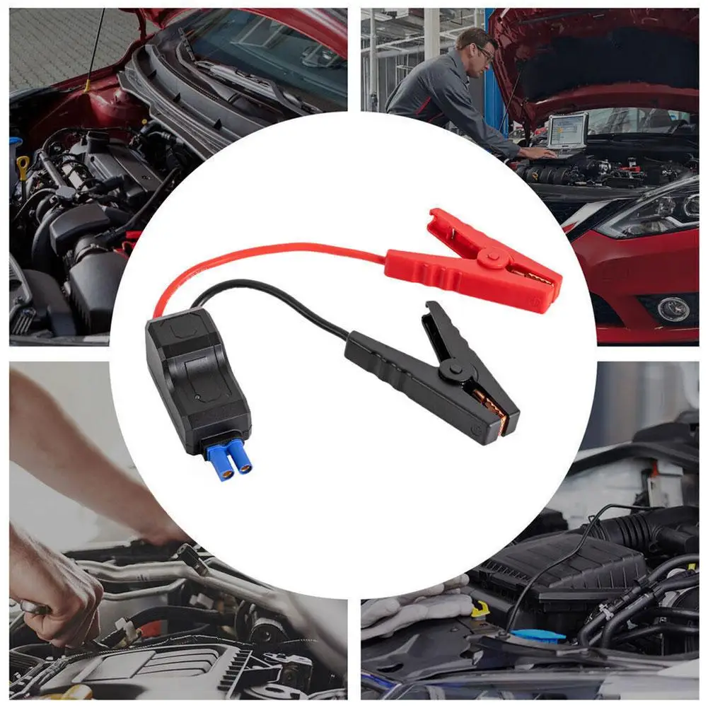 Jump Starter Alligator Clip For Car Trucks Emergency Battery Jump Cable Clamps With EC5 Plug Connector Car Accessories
