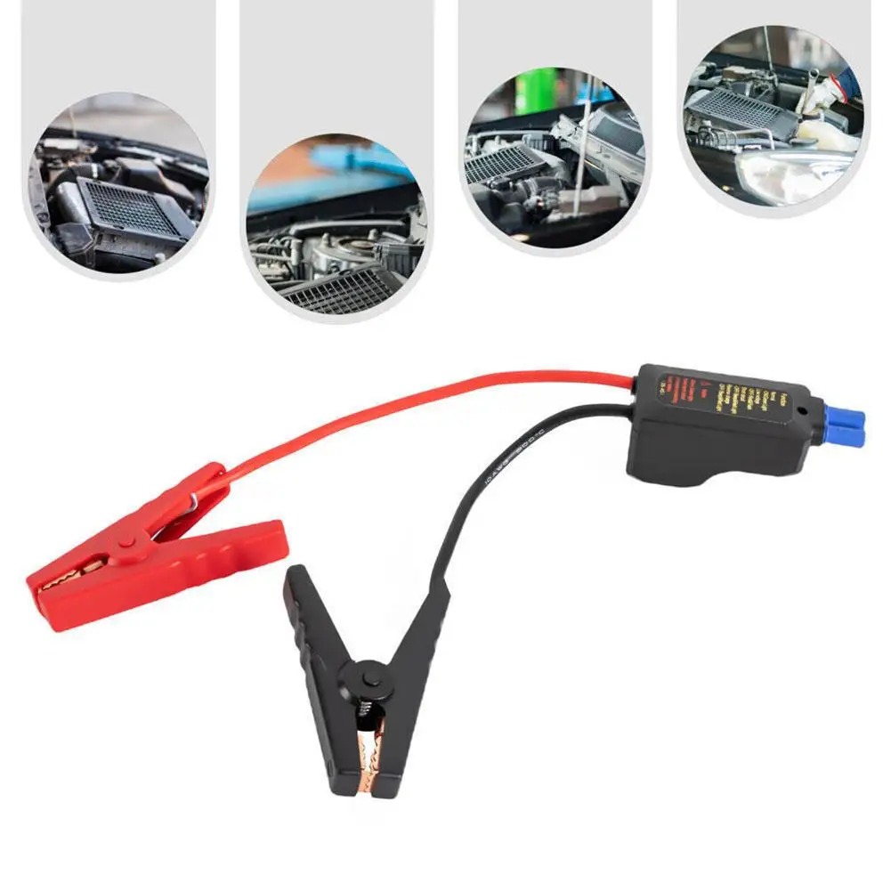 Jump Starter Alligator Clip For Car Trucks Emergency Battery Jump Cable Clamps With EC5 Plug Connector Car Accessories