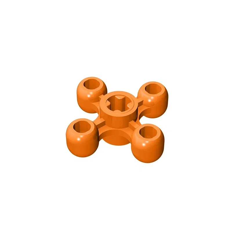 Color: Pink - Gobricks GDS-1179 Technical Knob Cog / Gear / Wheel compatible lego 32072 children's DIY Educational Building Blocks Technical