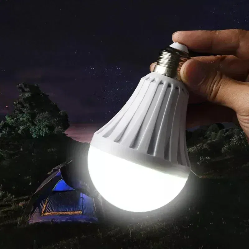 Energy Saving Intelligent Emergency Rechargeable Lamp Household LED Bulb 15W LED Emergency Light Led Bulb Lighting Lamp