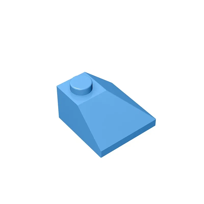 Color: light yellow - Gobricks GDS-621 CORNER BRICK 2X2/45 OUTSIDE compatible with lego 3045 children's toys Assembles Building Blocks