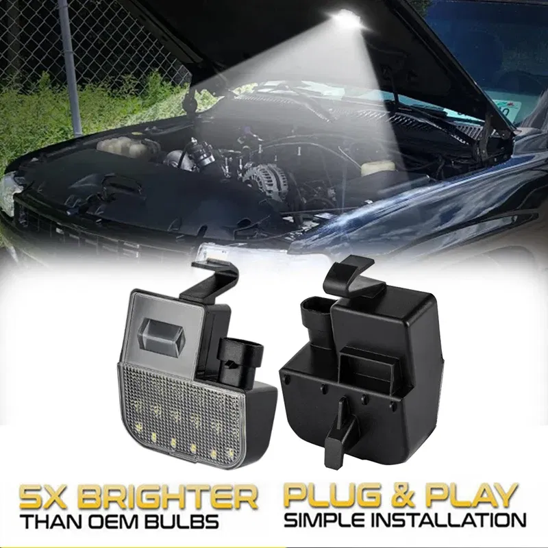 LED Underhood Light Hood Courtesy Lamps For Chevrolet