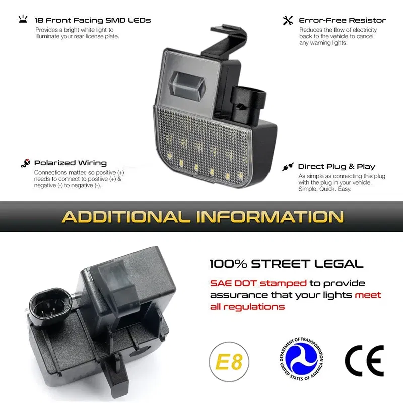 LED Underhood Light Hood Courtesy Lamps For Chevrolet