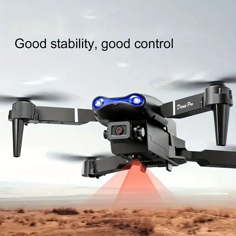 E99pro Drone With SD Camera, One-key Takeoff And Landing, Altitude Hold, One-key 360°