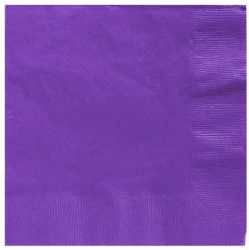 Luncheon Napkins New Purple 2 Ply - Pack of 20