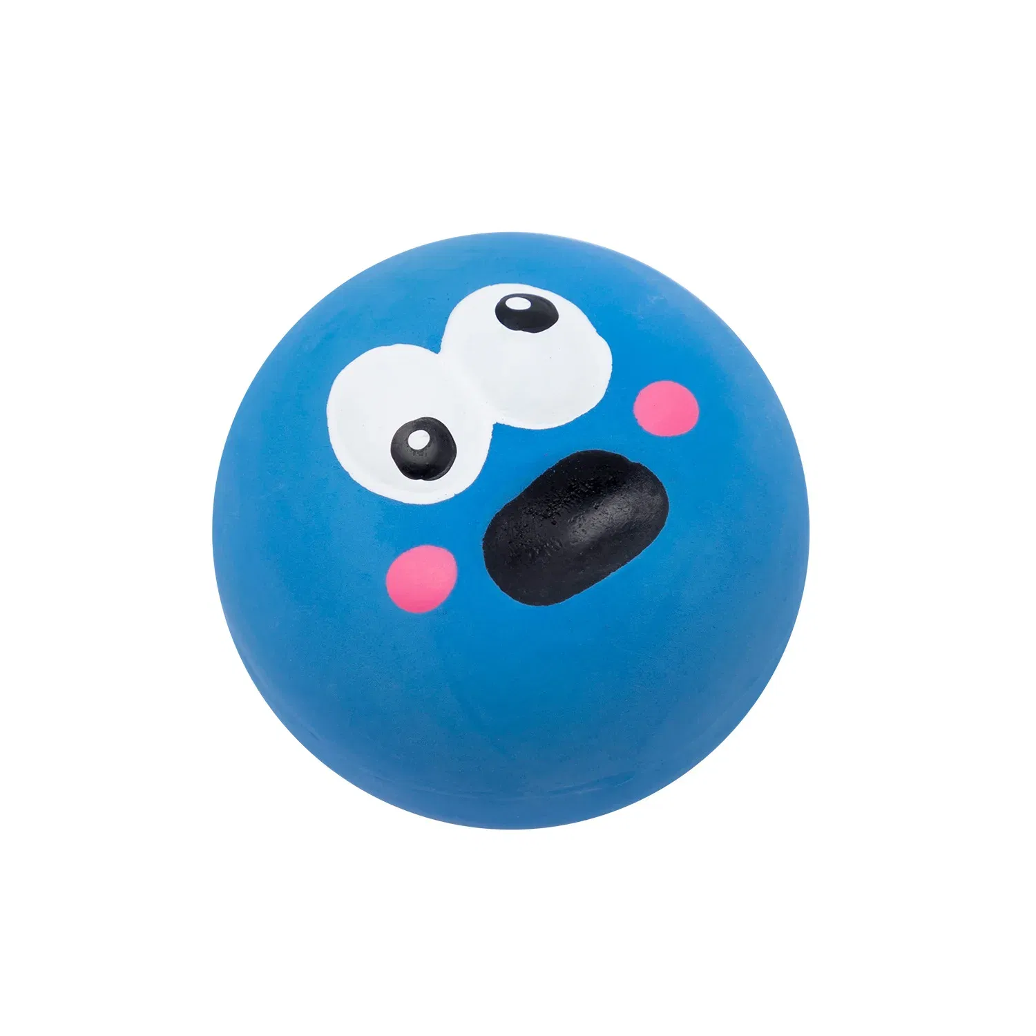 Color: Yellow - Pet Dog Toy Puppy Cat Sounding Toy Squeaky Dog Toys Pets Internective Toy Big Eyes Bouncy Dog Balls Toy Ball Pet Chew Balls Toy