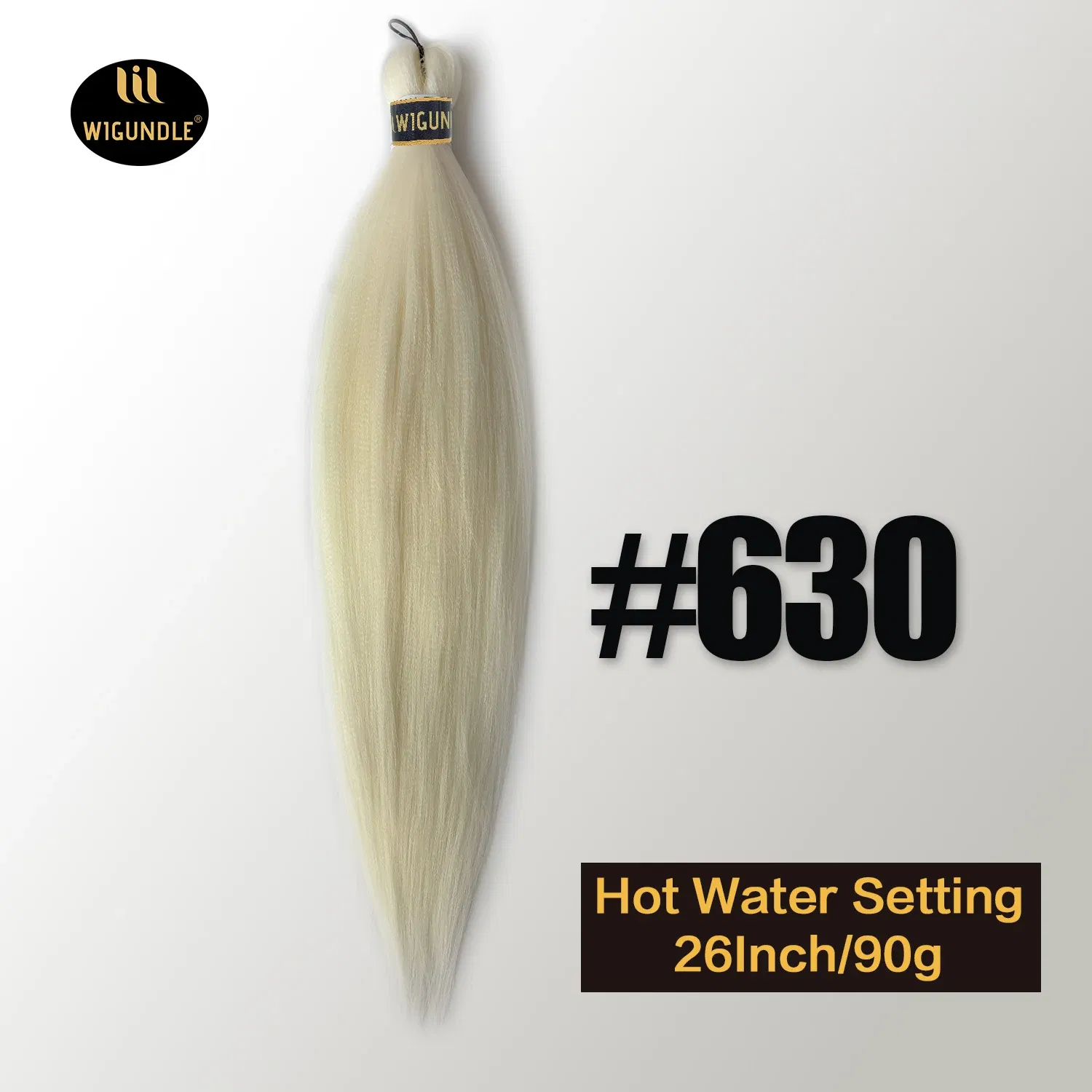 Color: 4/27HL, Stretched Length: 26inches, Bulk Buy: 3Pcs/Lot - Kanekalon 26inch Hot Water Set Pre Stretched Jumbo Braiding Hair Box Twist Braids Synthetic Hair Extensions For Women Soft Yaki