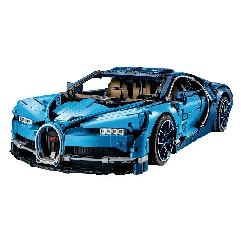 3599PCS Super Racing Car High-Tech Buga 1:8 Model Building Blocks 42083 Bricks Kids Toy Children Adults Christmas Birthday Gifts
