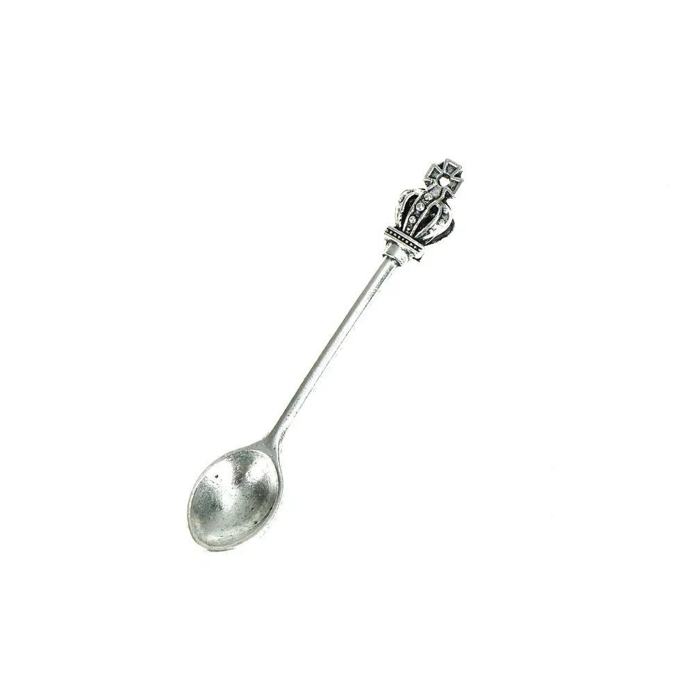 Mini Crown Coffee Spoon for DIY & Crafts