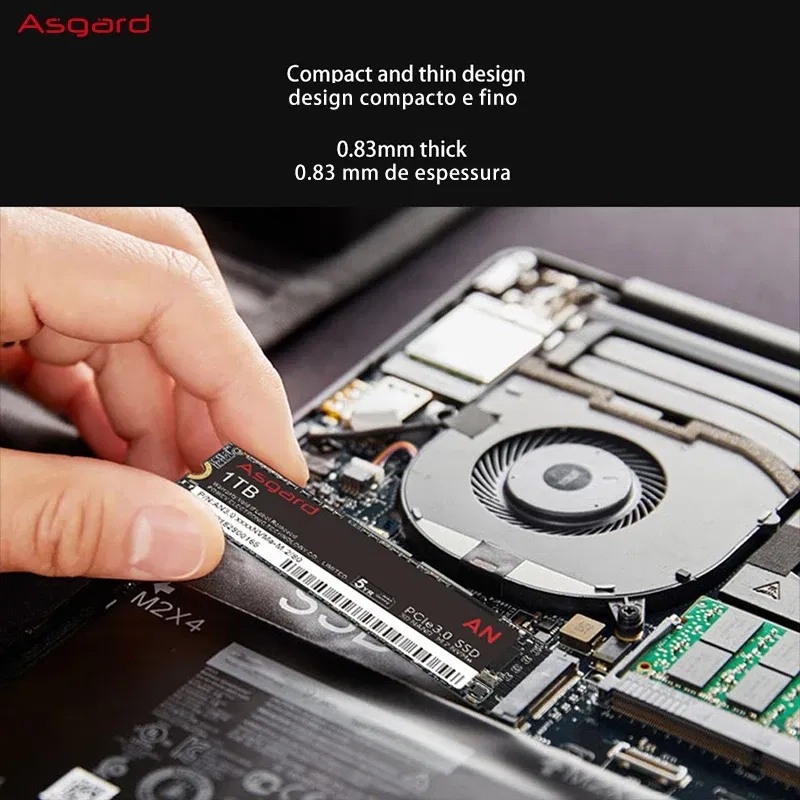 SSD Capacity: 480GB - Asgard 512GB 1TB 2TB M.2 SSD M2 512gb PCIe NVME 512GB 1TB 2TB Solid State Drive 2280 Internal Hard Disk for Laptop  Cache