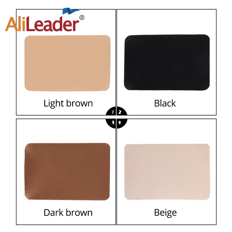 Color: Medium Brown - 1/2/3Packs Wig Cap Stocking Stretch Stocking Wig Caps For Making Wigs Caps Hairnets Stretch Elastic Wig Weaving Cap Brown Black