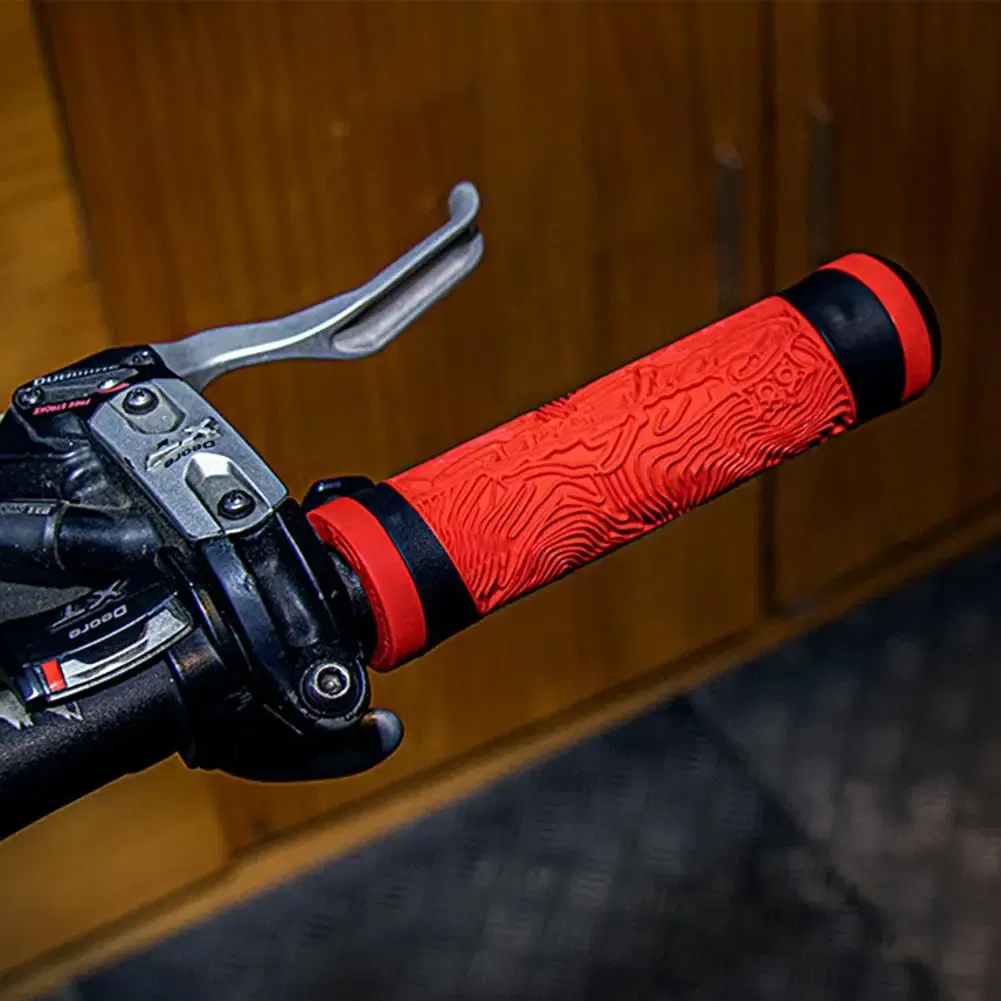 Color: Green, Ships From: CHINA - 1 Pair Durable Ergonomic Design Anti-deformation Bicycle Handlebar Grips Good Flexibility Bike Handle Grips Stoppers
