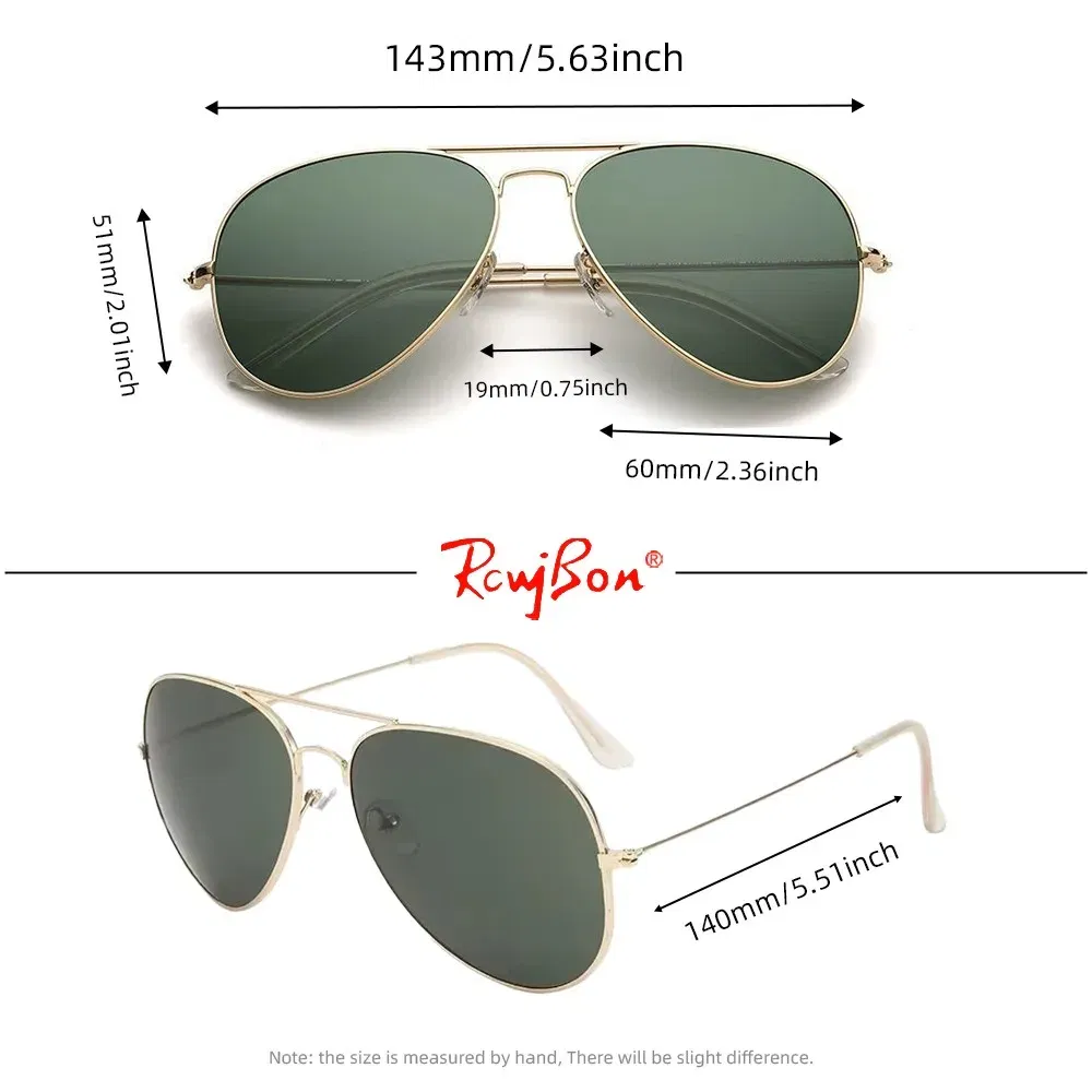 Lenses Color: Blue, Frame Color: Red - Classic Retro Pilot Polarized Sunglasses Men Luxury Metal Black Aviation Sun Glasses Male Fashion Driving Vacation Shades UV400