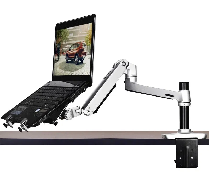 Color: black, Ships From: CHINA - XSJ8010 10-17 inch Laptop Tray Fits VESA 75*75mm and 100*100mm Laptop Support Holder Balck Silver Grey