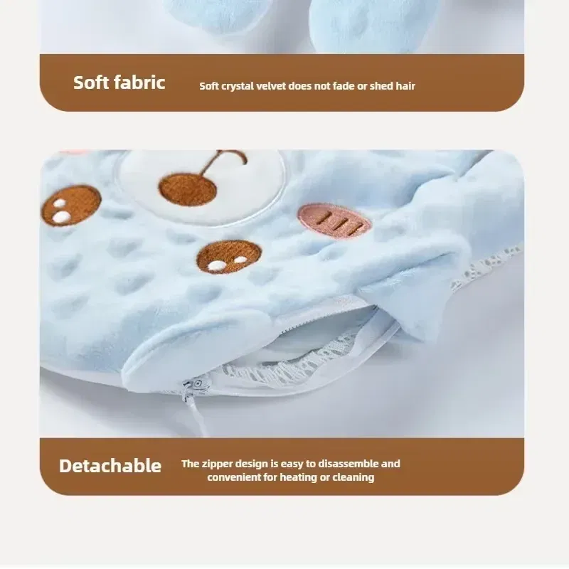 Color: Blue - Newborn Baby Sleep Aid Palm Pillow Baby Soothing Palm Baby Sleep Aid Baby Calming Sleep Remote Control Toddler Palm Pillow