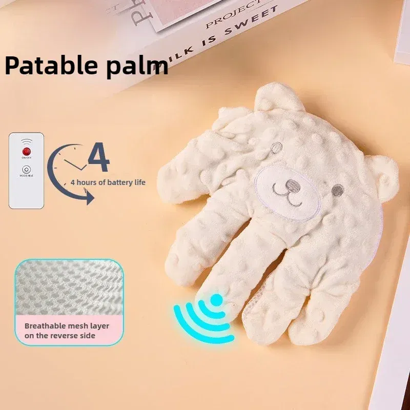 Color: Blue - Newborn Baby Sleep Aid Palm Pillow Baby Soothing Palm Baby Sleep Aid Baby Calming Sleep Remote Control Toddler Palm Pillow