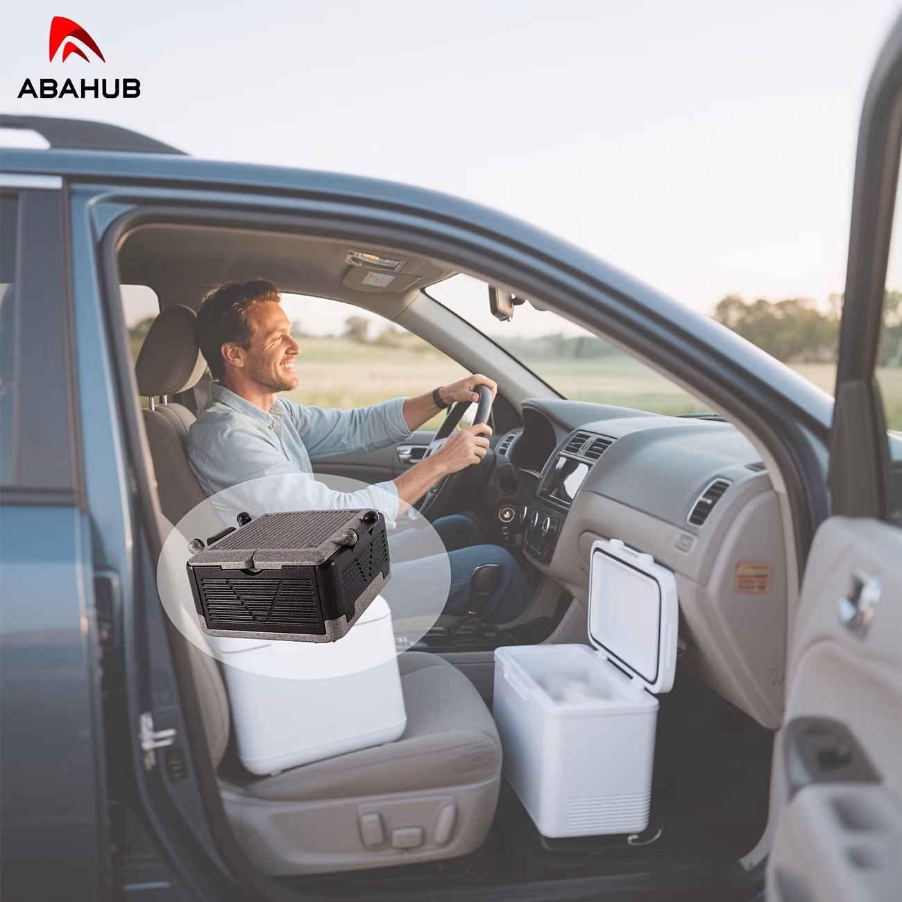ABAHUB Folding Insulation Box, Outdoor Use, Portable And Foldable, Sturdy And Durable, Two Sizes to Choose From, Constant Temperature Preservation Box, Suitable for Car Use