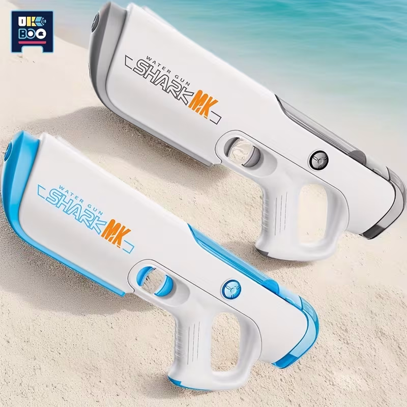 UKBOO Electric Water Gun Toy – Large-Capacity Water Blaster with Low Voltage Operation for Pool, Beach, and Backyard Shooting