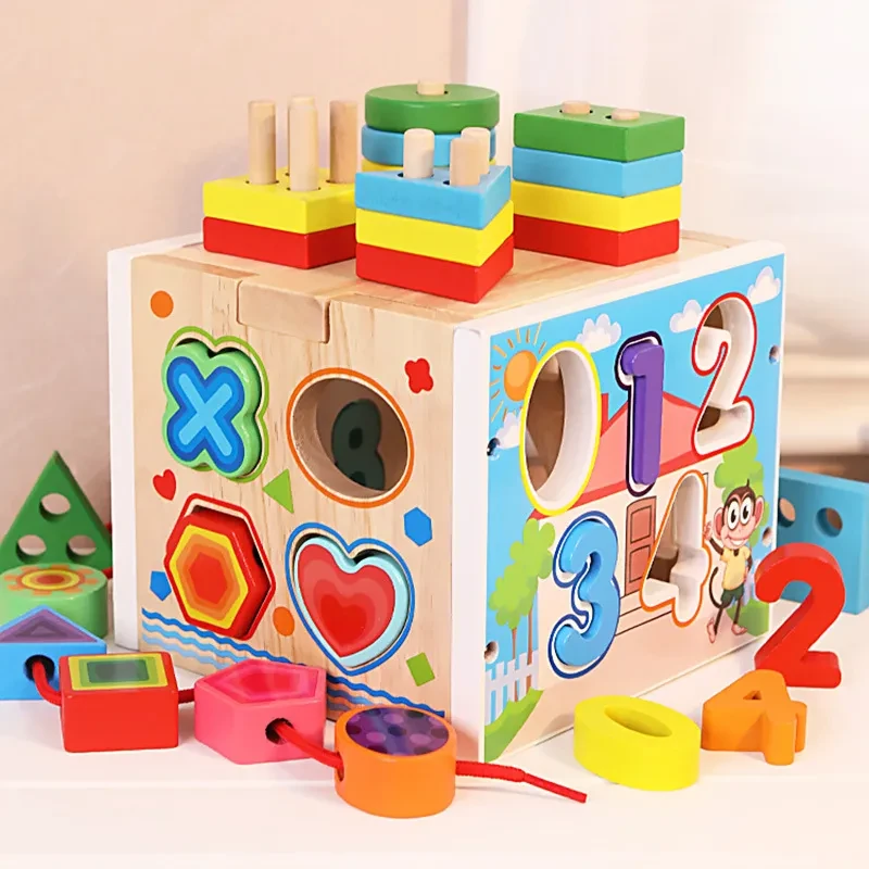 Wooden Shape Puzzle for Toddlers