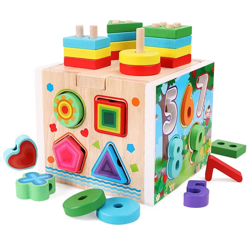 Wooden Shape Puzzle for Toddlers