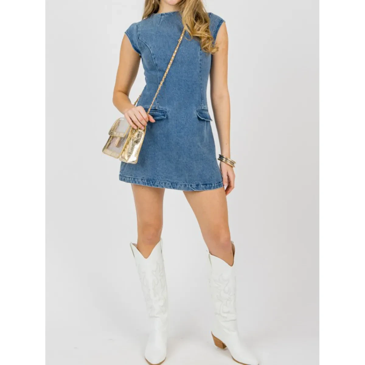 Denim Mini Dress