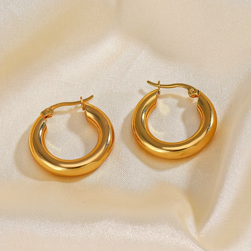 Gold Hoop Earrings