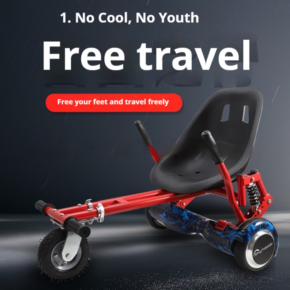 Off Road Hoverboard Kart