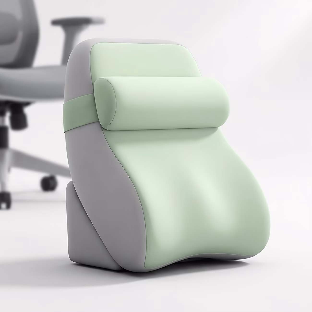 WKEFF Adjustable Backrest Pillow with Memory Foam – Ergonomic Posture Cushion
