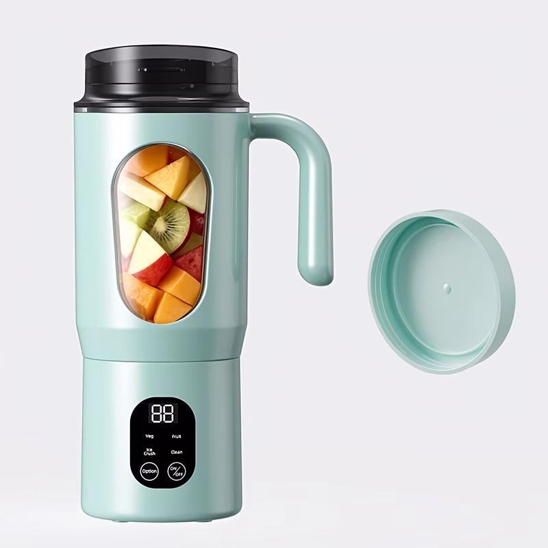 SKRVLOGO Portable USB Rechargeable Blender and Juicer – Easy-to-Clean Smoothie and Drink Maker