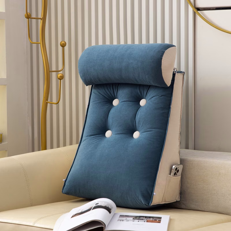 WKEFF Minimalist Cushion with Headrest – Comfort and Support for Relaxed Reading