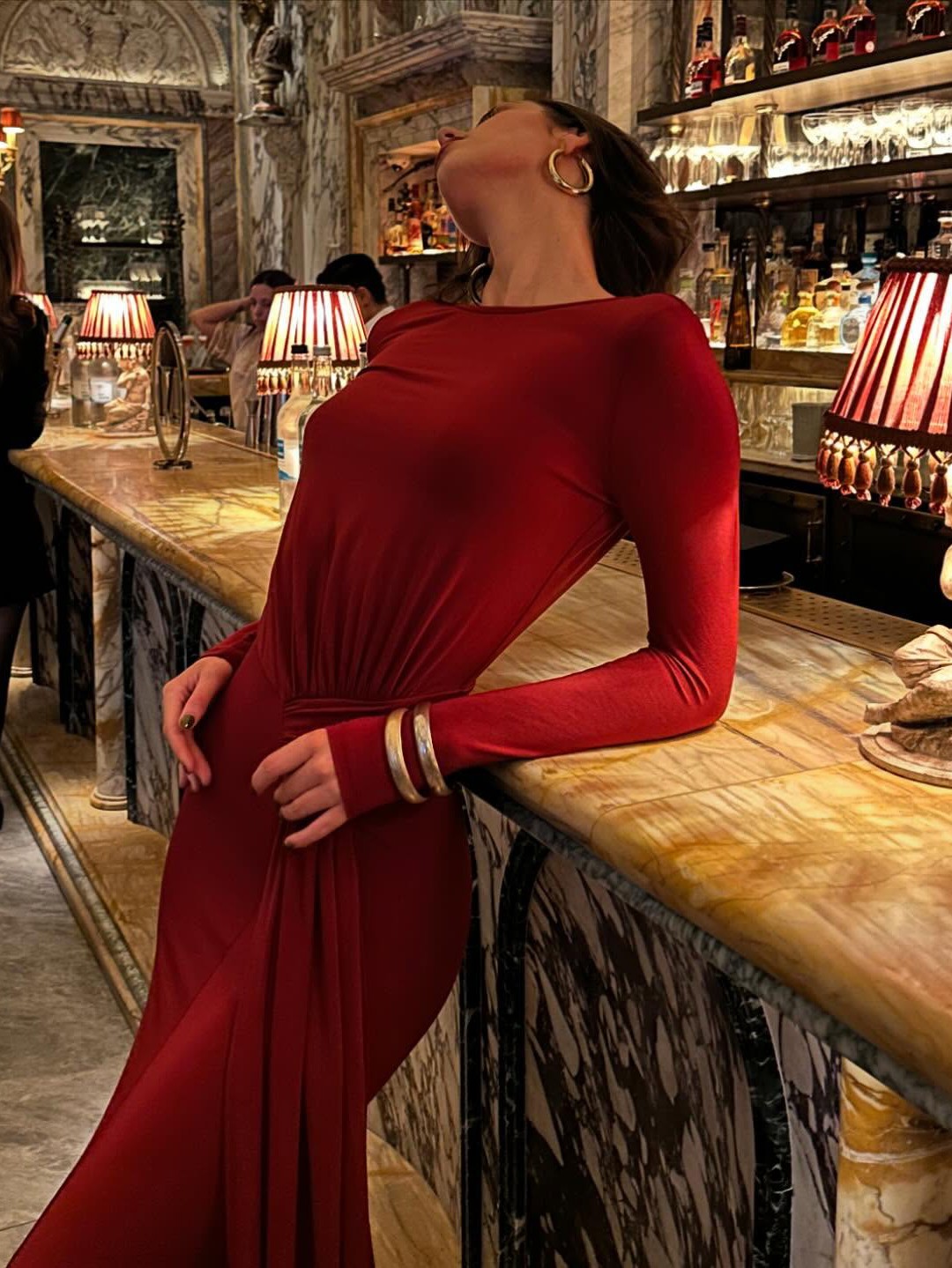 Long Red Dress Cheap