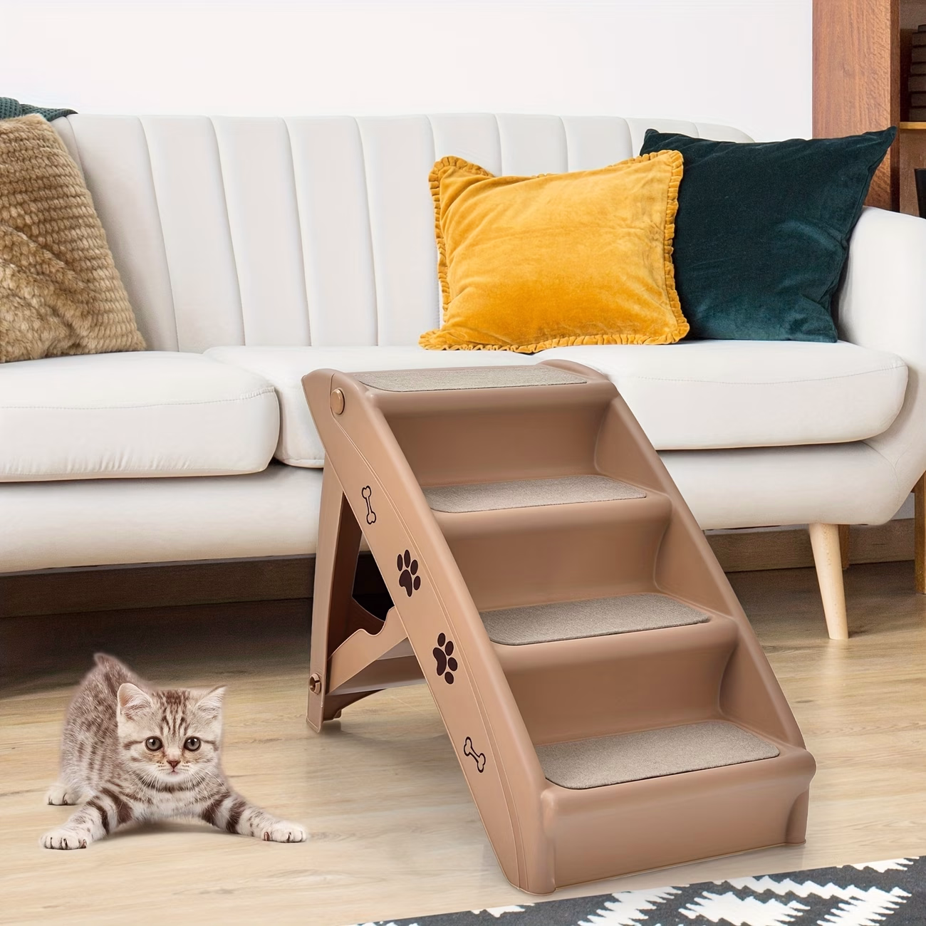 SUPET Foldable Non-Slip Pet Step – Safe and Comfortable Climbing Solution for Pets
