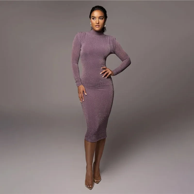 Long Sleeve Knit Dress NZ