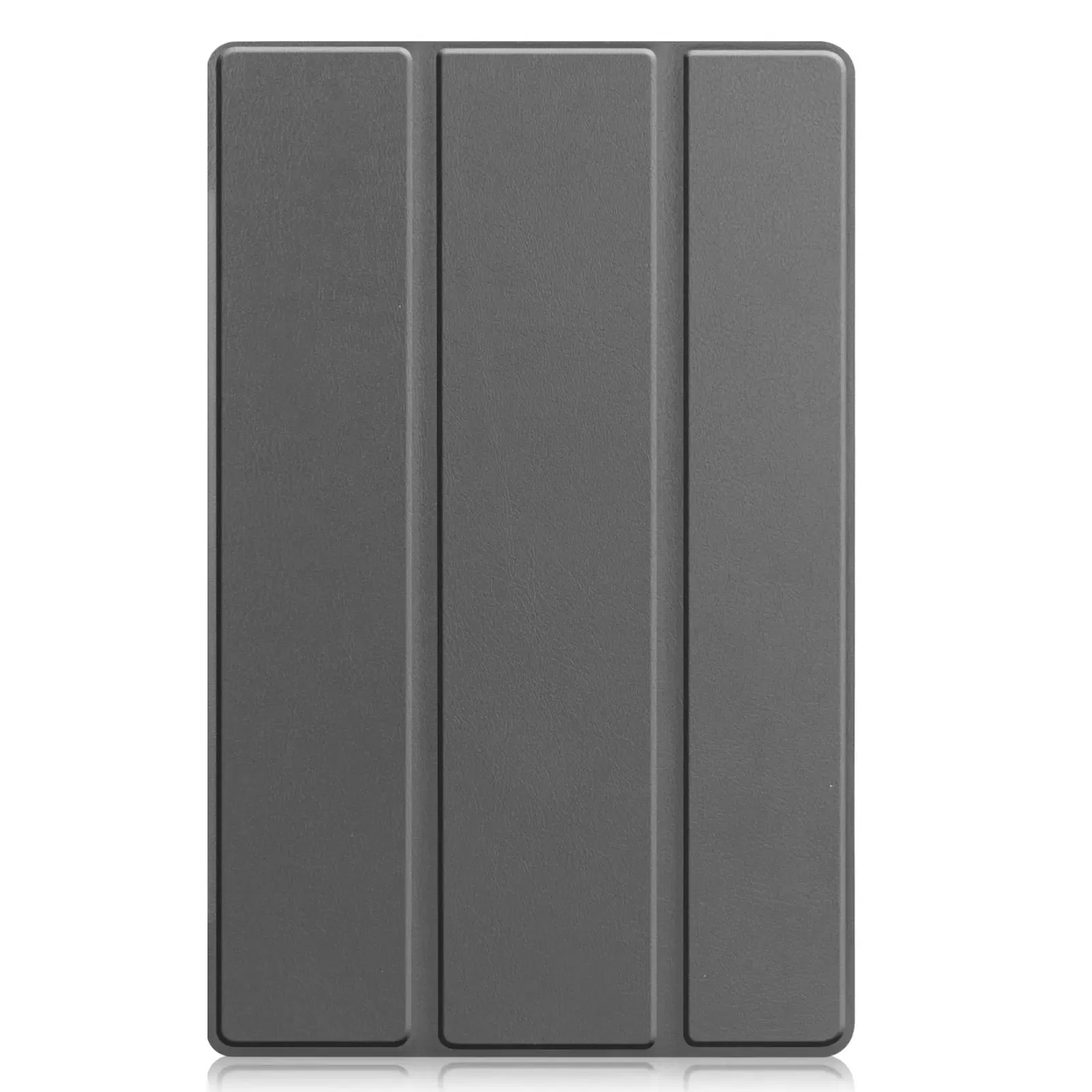 Color: GRAY, Size: Thirteen, Ships From: CHINA - For Lenovo Tab M10 HD 2nd Gen Case TB-X306F X306X Tri-Fold Stand Wake/Sleep Magnetic Protective Shell  PU Leather Tablet Cover