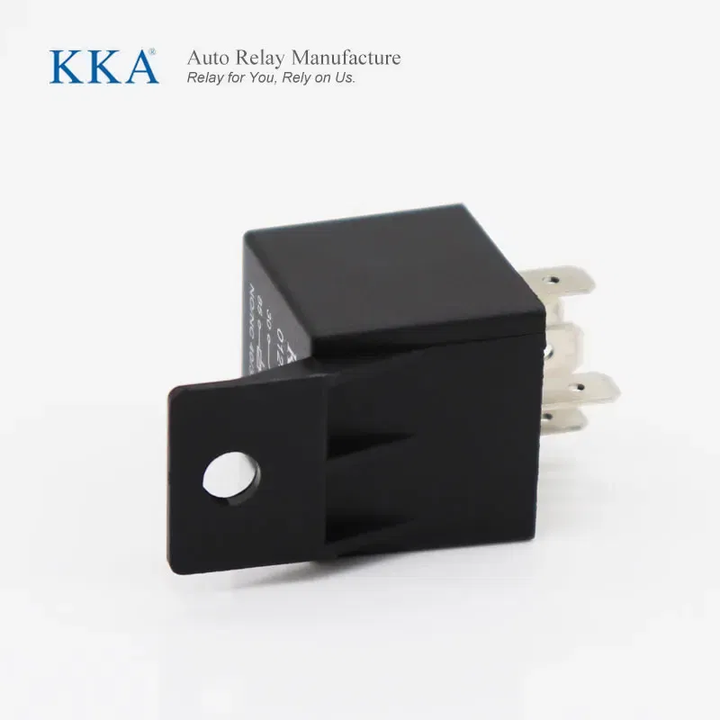 Color: Blue - [25pcs/Box] DC 12V-24v 4 Pin Automotive Car Auto Relay High-quality auto Relay with PA66 bracket