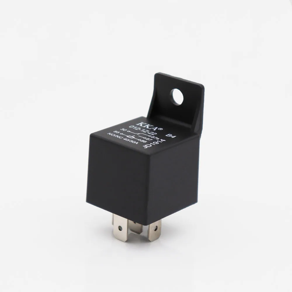 Color: Blue - [25pcs/Box] DC 12V-24v 4 Pin Automotive Car Auto Relay High-quality auto Relay with PA66 bracket