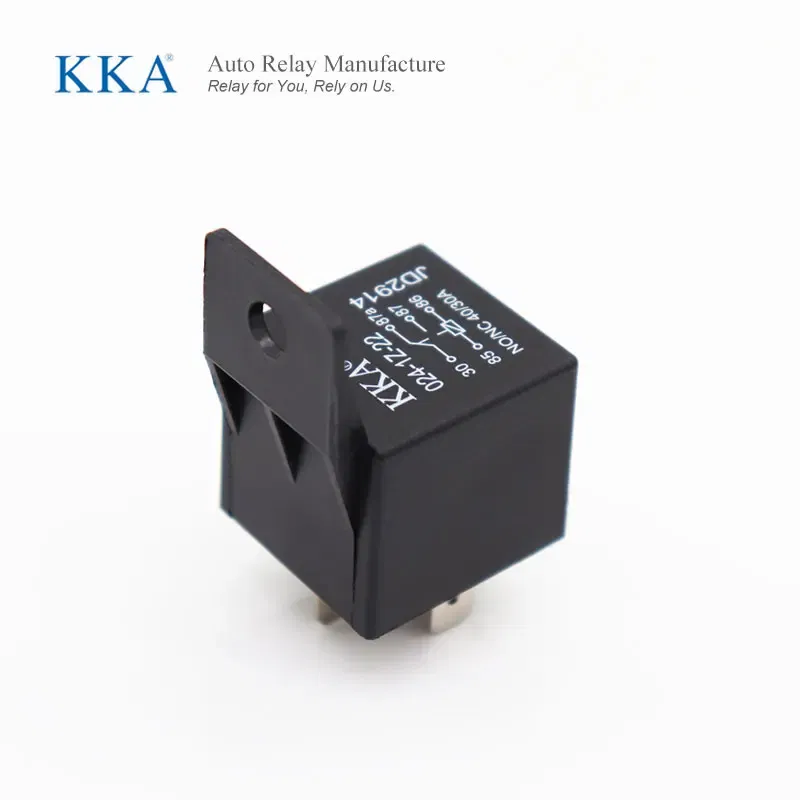 Color: Blue - [25pcs/Box] DC 12V-24v 4 Pin Automotive Car Auto Relay High-quality auto Relay with PA66 bracket
