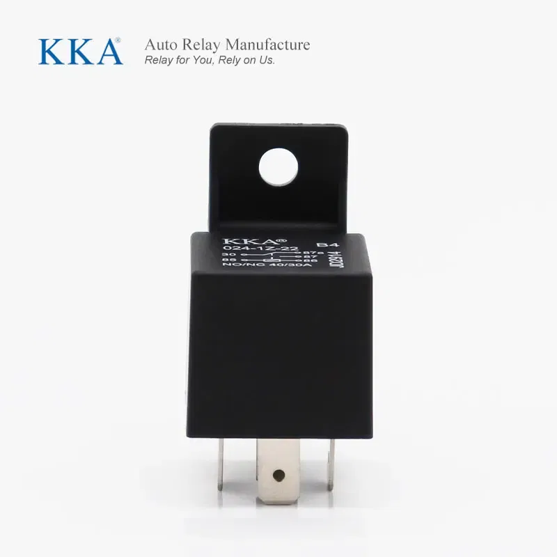 Color: Blue - [25pcs/Box] DC 12V-24v 4 Pin Automotive Car Auto Relay High-quality auto Relay with PA66 bracket