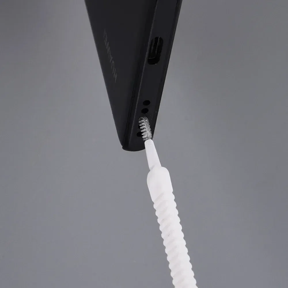 Universal Mobile Phone Charging Port Dust Plug with Cleaning Kit for IPhone 14 13 12 Pro Max Samsung Xiaomi Type C Cleaner Kit