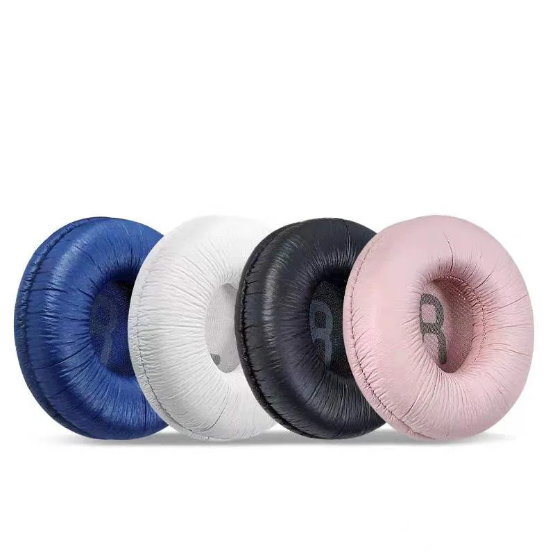 Color: black - Replacement Ear Pads Soft Leather Foam Pads for JBL Tune 600, T450, T450BT, T500BT, JR300BT, 70mm, 1 Set