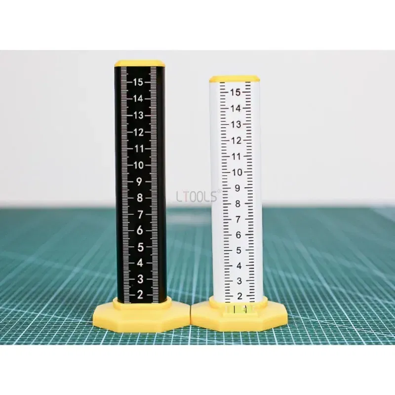 Color: Light Yellow - Light Steel Keel Suspended Ceiling Leveling Special Ruler Equal Height Level Ruler Dual Purpose Magnetic Wall Past Tile Lay Tool