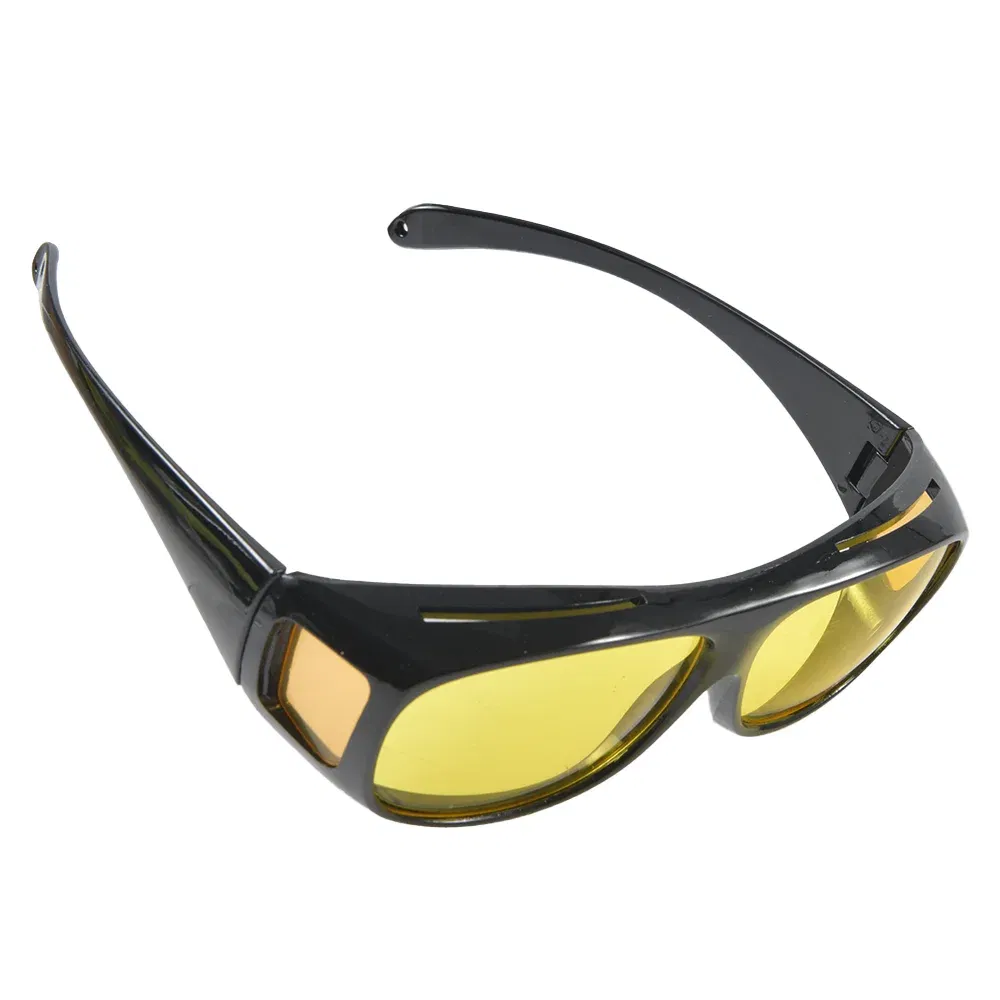 Color Name: Orange - Car Night Vision Sunglasses Night Driving Glasses Driver Goggles Unisex Sun Glasses UV Protection    Sunglasses