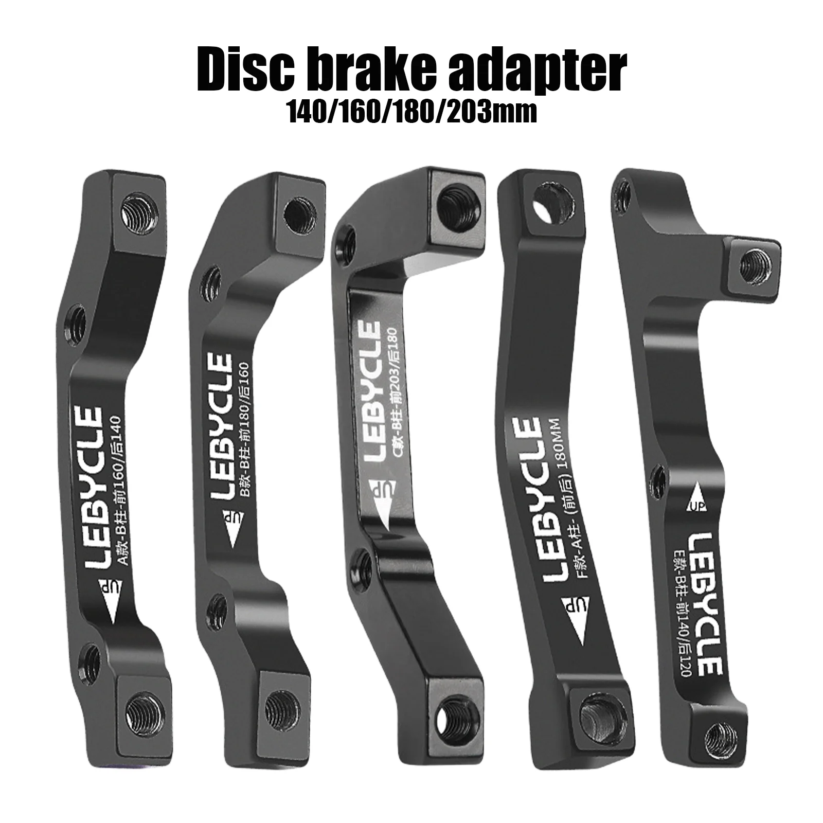 Color: Light Grey - MTB Brake Disc Adapter Hydraulic Brakes Bracket IS PM Brake Caliper Disc Post Mount Adapter for 140 160 180 203mm Rotor