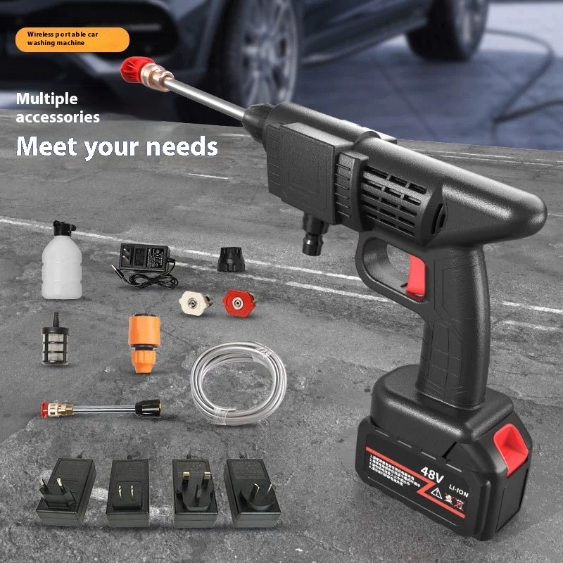 Cordless Portable High Pressure Spray Water Gun